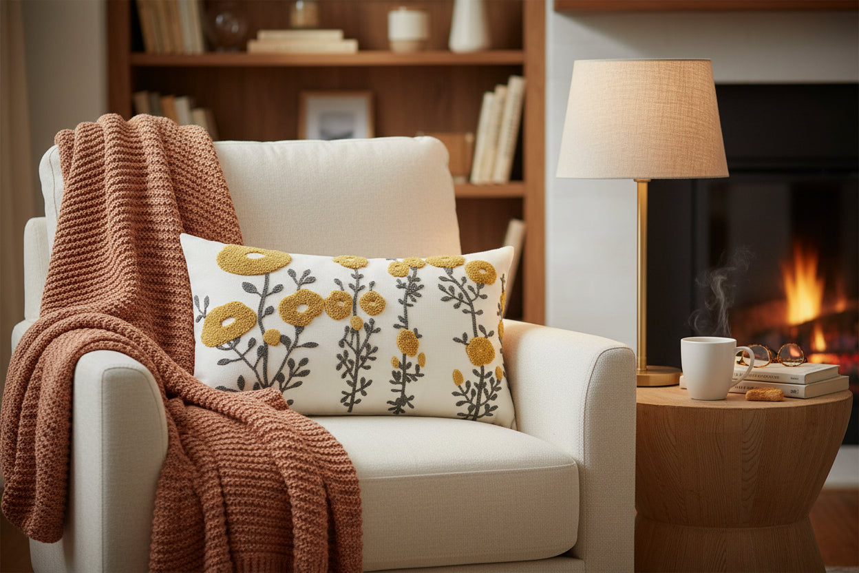 Housse de coussin DAISY