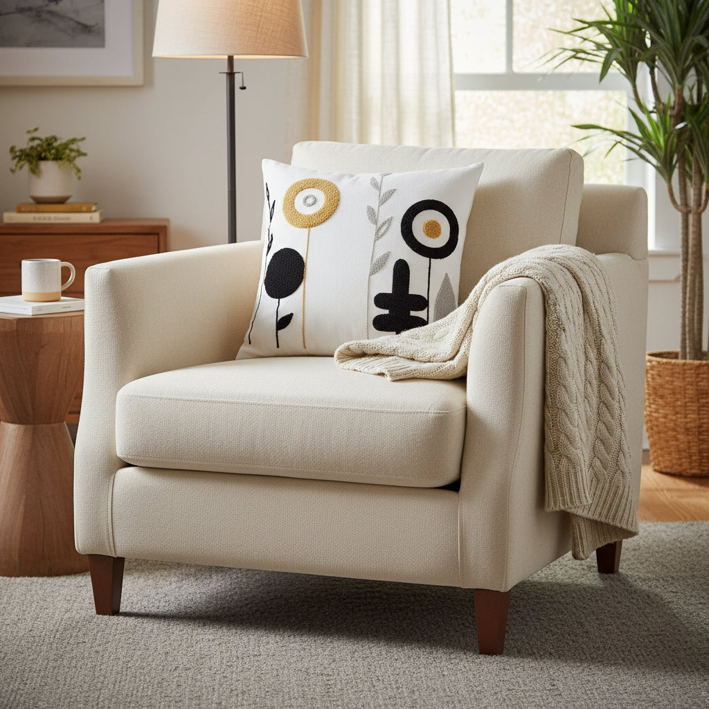 Housse de coussin DAISY