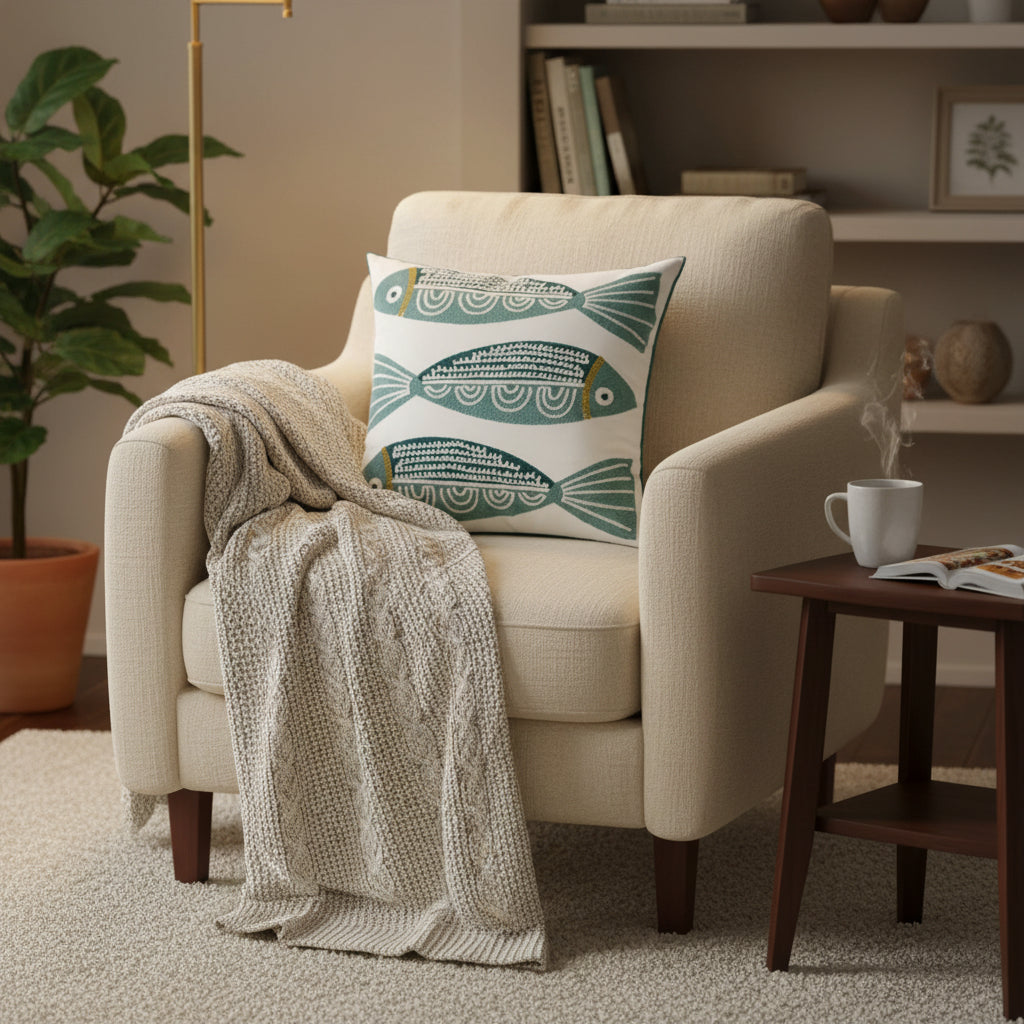 Housse de coussin DAISY