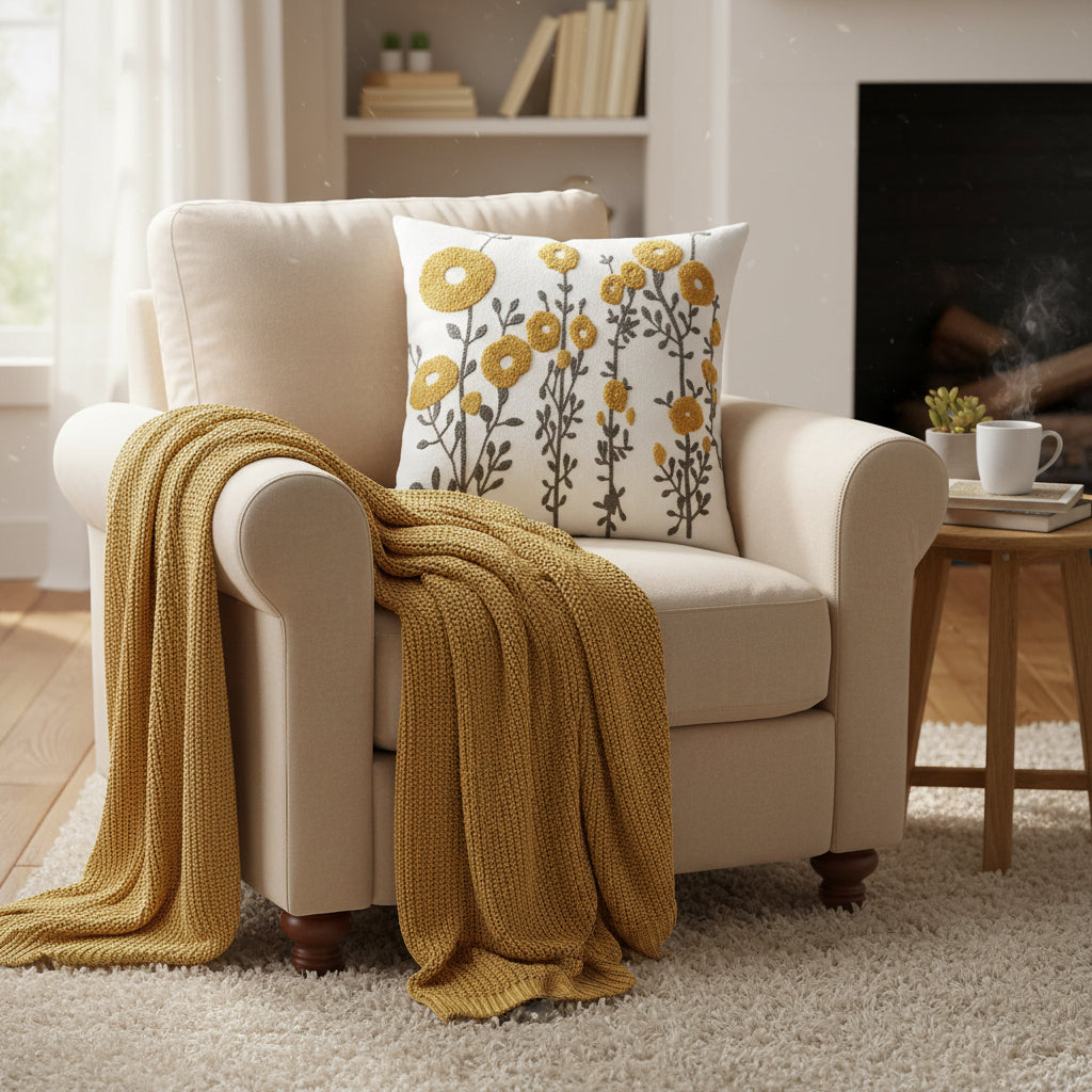 Housse de coussin DAISY